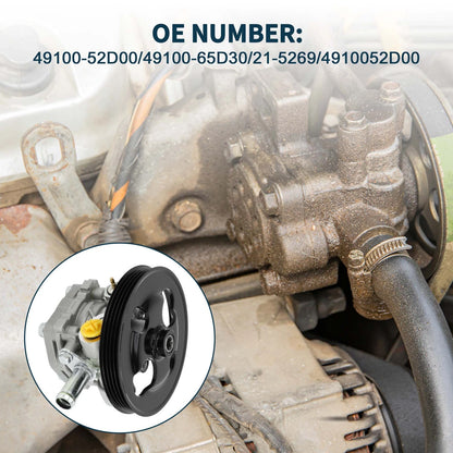 Power Steering Pump with Pulley for Chevrolet Tracker (2001 - 2004)