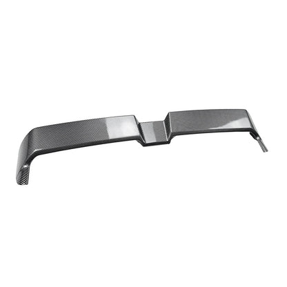 Carbon Look Rear Boot Spoiler Lip for VW Polo MK6 (2019-2025)