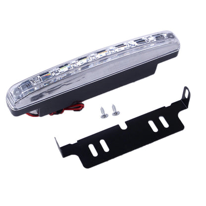 8LED Daytime Running Lights for Car Driving Fog Lamp - White Bright