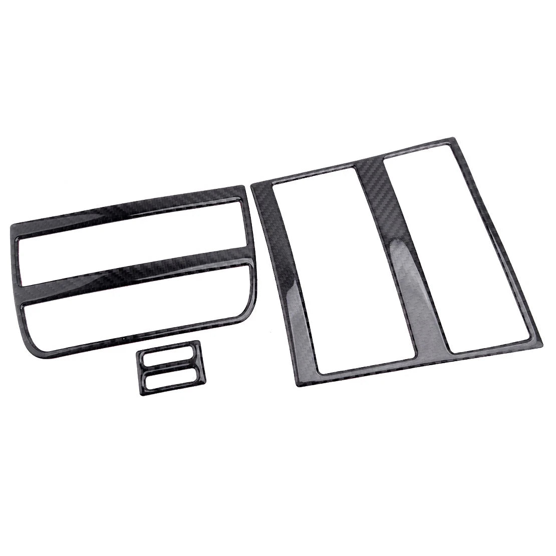 3 x Carbon Fiber Rear Vent Covers for BMW 5 Series F10 (2011-2017)