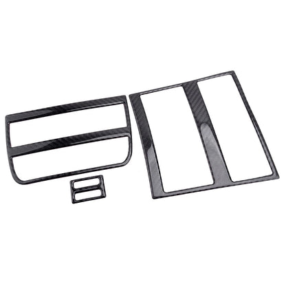 3 x Carbon Fiber Rear Vent Covers for BMW 5 Series F10 (2011-2017)
