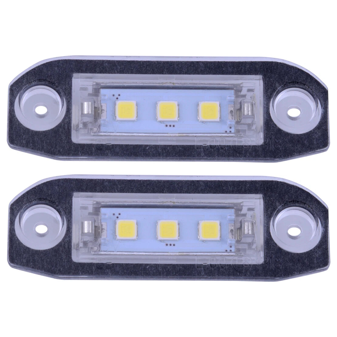 3 x LED License Plate Light for Volvo S80 S60 C70 V70 XC90 (2000-2016)