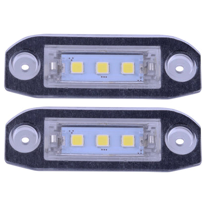 3 x LED License Plate Light for Volvo S80 S60 C70 V70 XC90 (2000-2016)