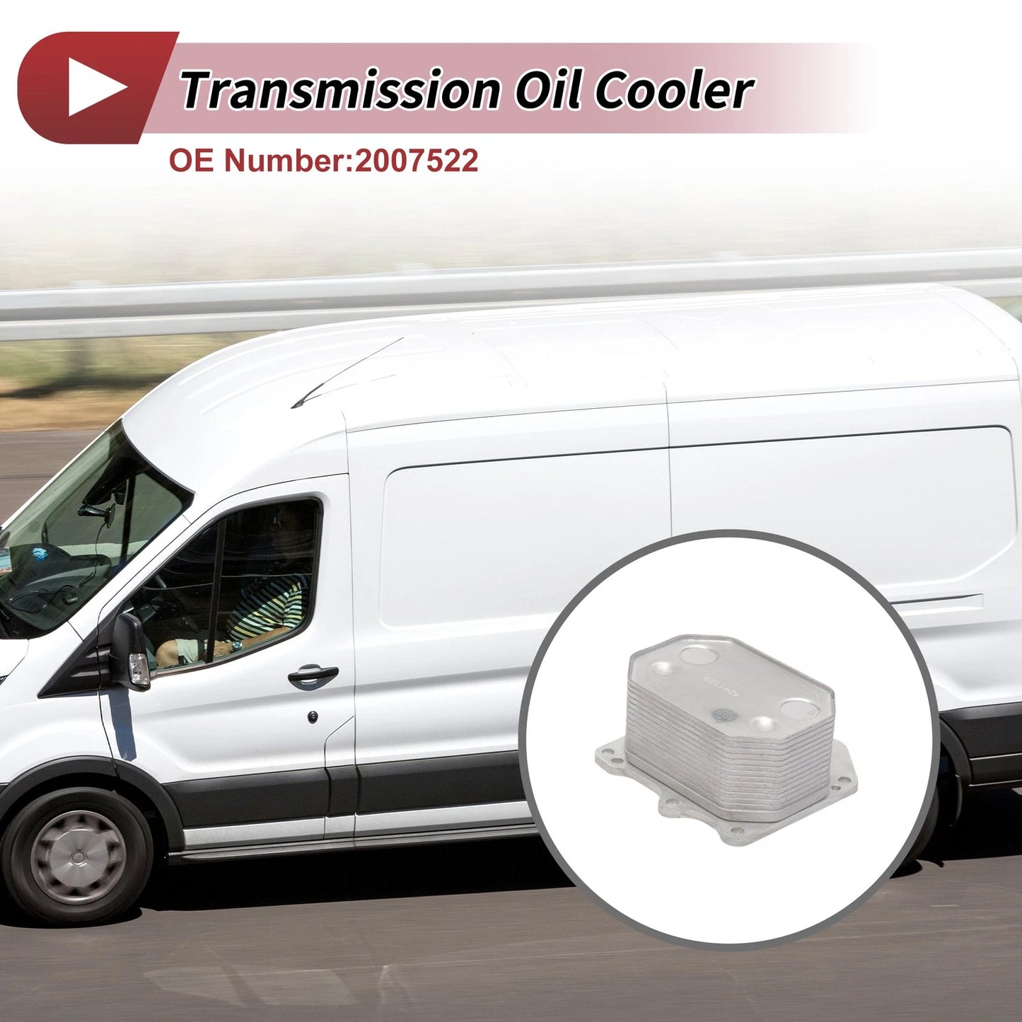 Engine Oil Cooler for Ford Transit MK7 MK8 2.2 TDCi (2006-2018)