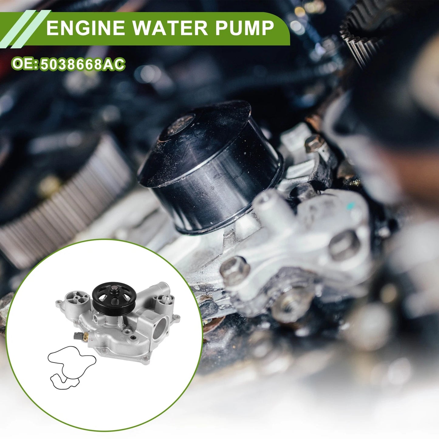 Water Pump for Jeep Grand Cherokee (2005-2010)
