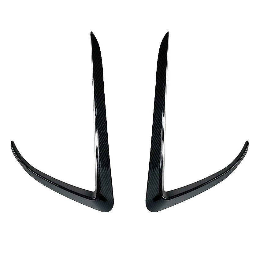 Front Bumper Side C Canards Covers Trims for Tesla Model 3 (2017–2023)