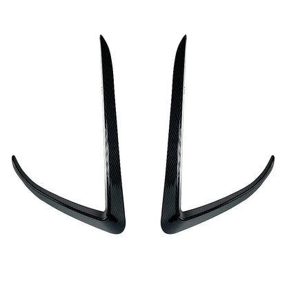 Front Bumper Side C Canards Covers Trims for Tesla Model 3 (2017–2023)