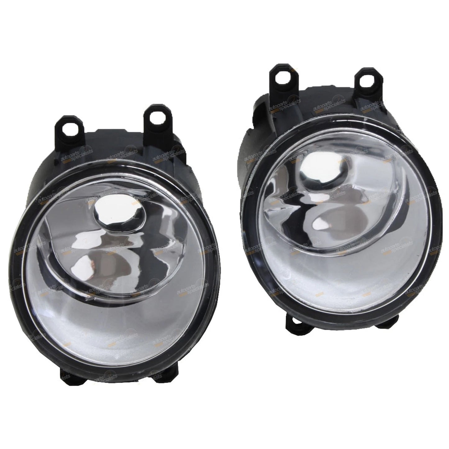 LH + RH Fog Lights Pair for Toyota Yaris NCP130/NCP131/NCP90/NCP91/NCP93 (2005–2019)
