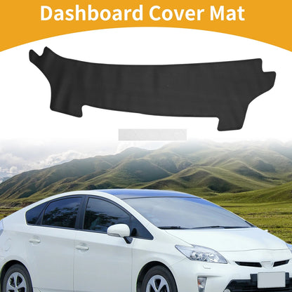 Dashboard Cover Mat for Toyota Prius (2023-2024) Black Anti-Slip