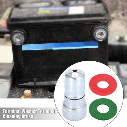Marine Battery Terminal Washers Protector and Terminal Cleaning Brush for Car