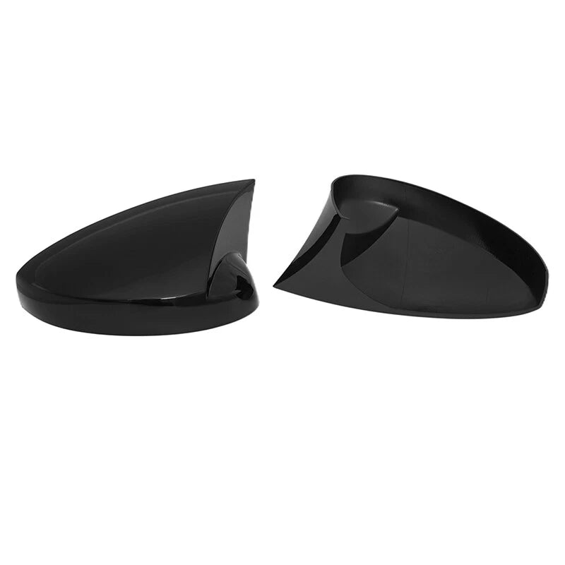 Glossy Black Rear View Side Mirror Covers for Honda 11th Civic (2022-2023) 2x