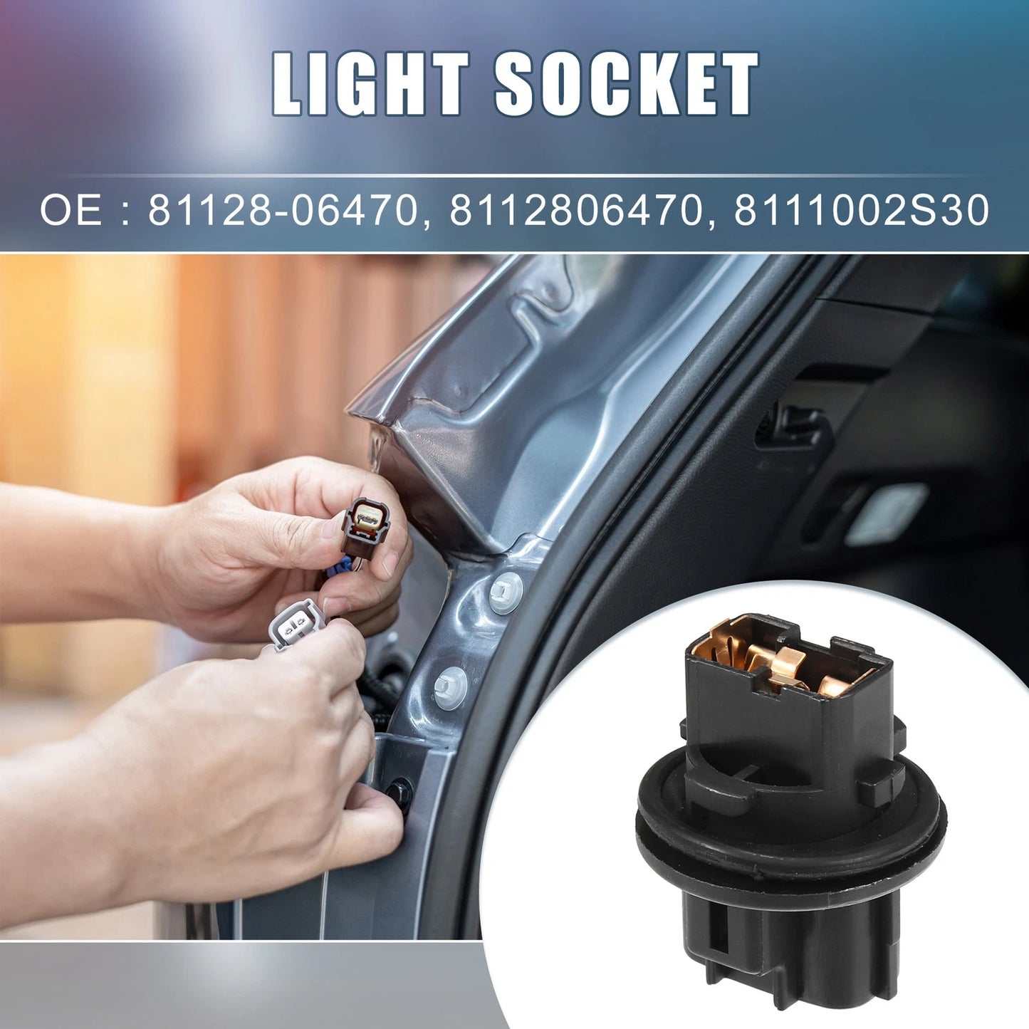 Front Turn Signal Light Lamp Holder for Toyota Camry (2012–2023)