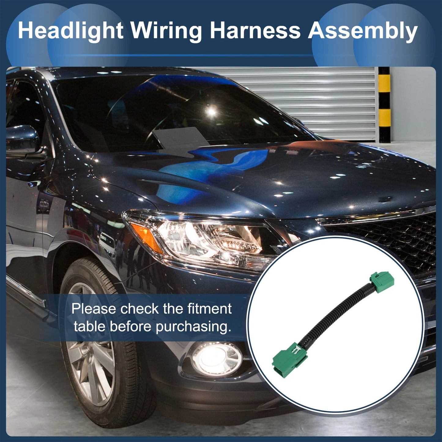 Headlight Wiring Harness for Ford F-150 Mirror Lights (2015-2020)