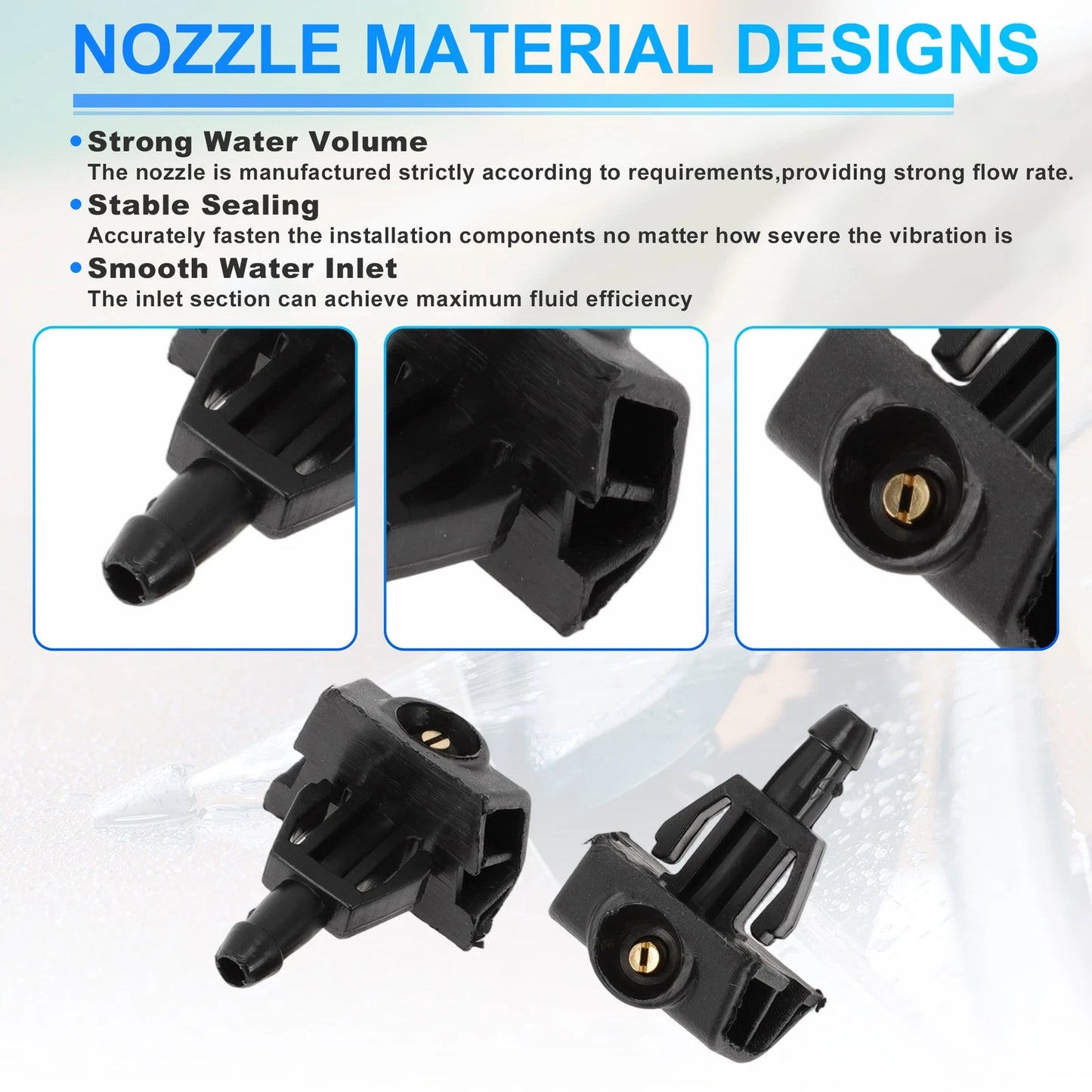 Windshield Washer Nozzle  for Nissan Juke F15 (2015-2018)