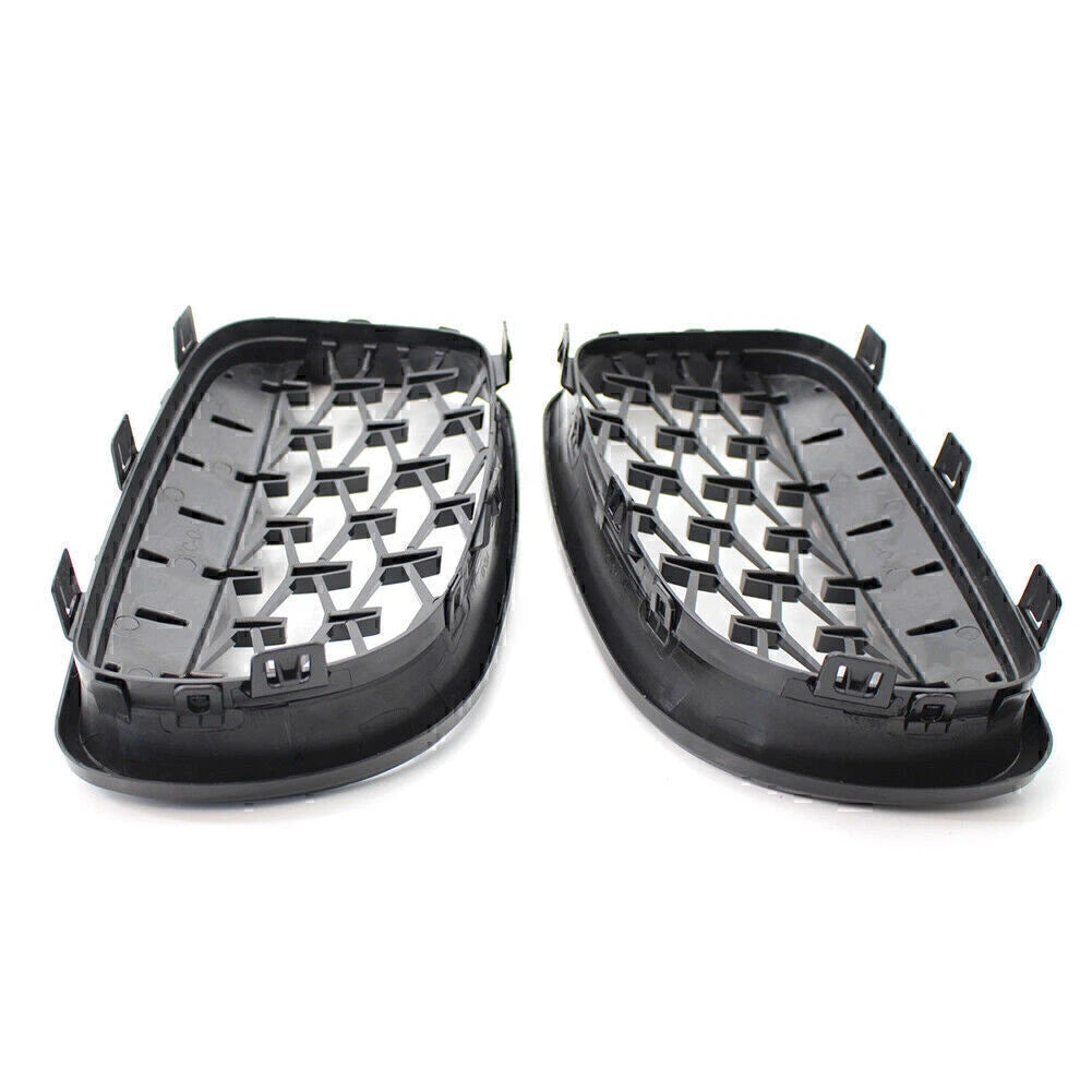 Gloss Black Front Grille for BMW E81 E82 E87 E88 1 Series (2008-2011)