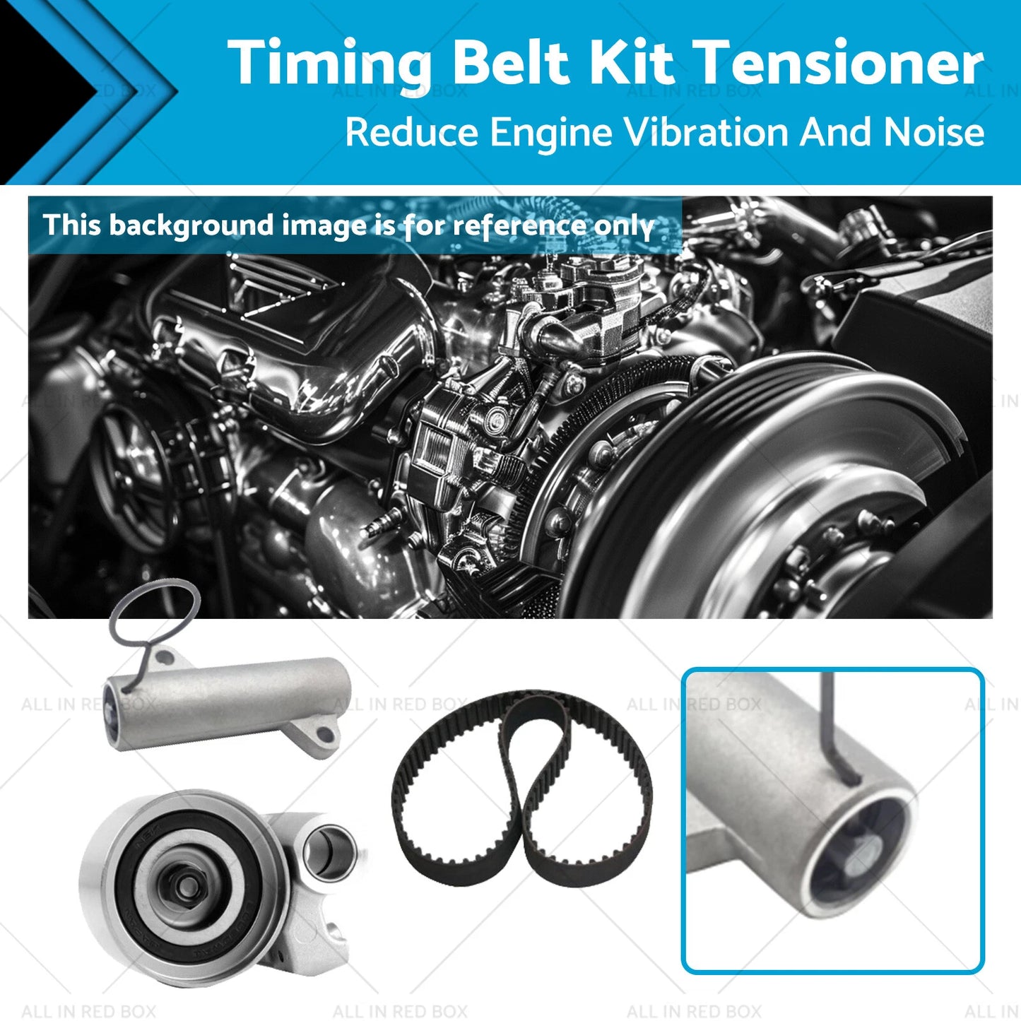 Timing Belt Kit Tensioner for Toyota KUN16 KUN26 KUN126 (2006-2015)