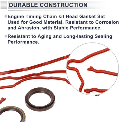 Timing Cover Gasket Set for Ford 4.6L V8 Engine (2000-2010)