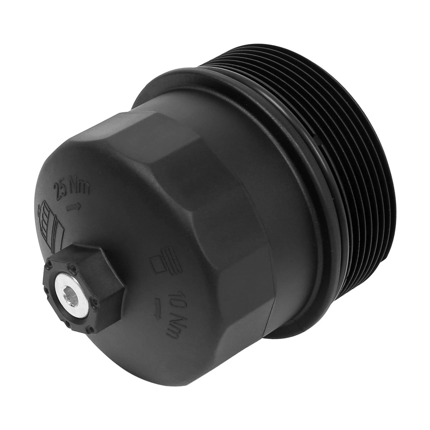 Black Oil Filter Cap Cover for BMW E60 E63 E64 E65 (2002-2010)
