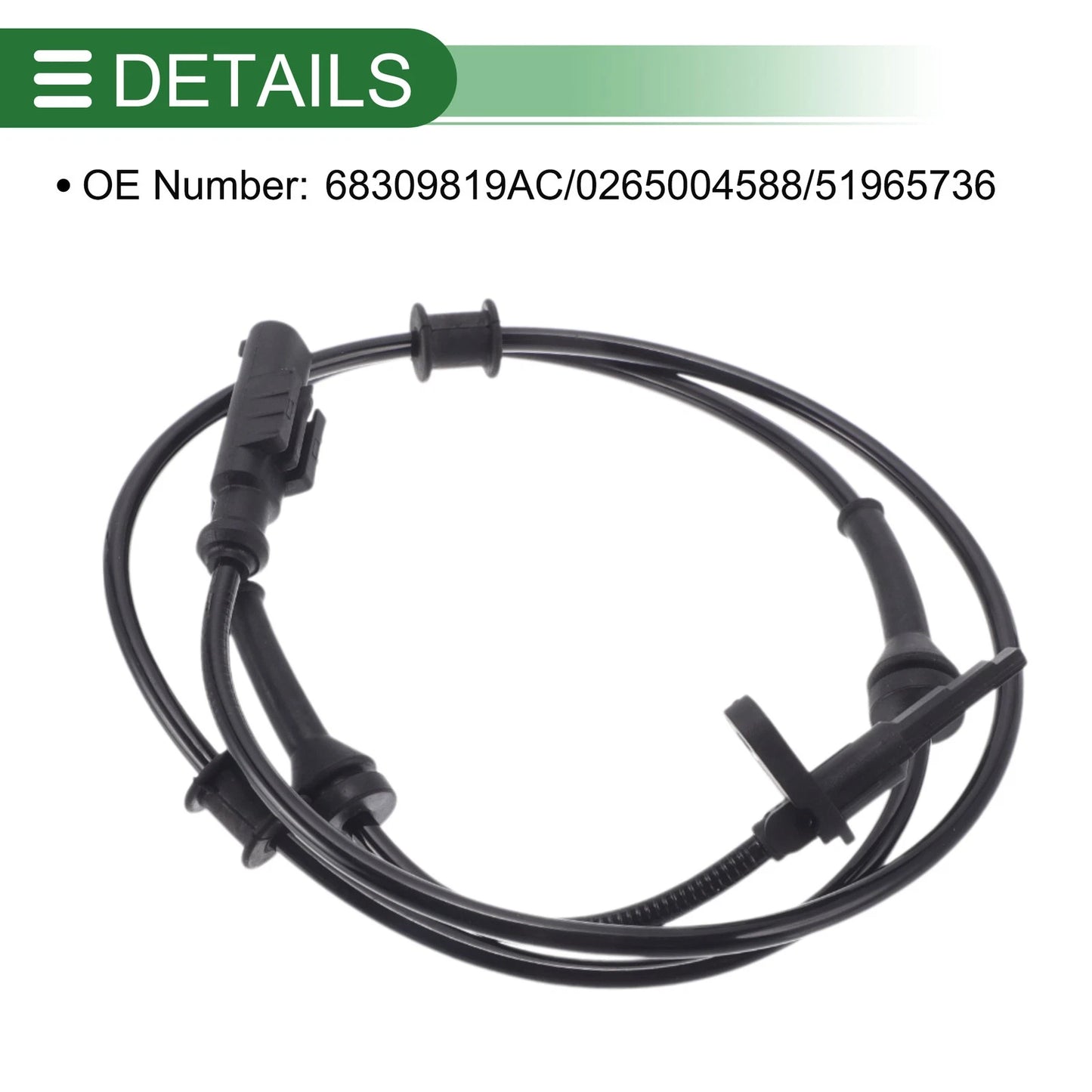 ABS Wheel Speed Sensor for Dodge Ram ProMaster 1500