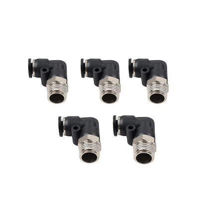 5 x 6mm Elbow Fittings G 1/4" for Tire Changer