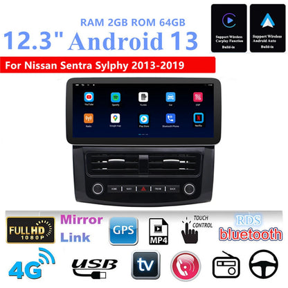12.3'' Android Car Stereo GPS Navigation for Nissan Sentra (2013-2019)