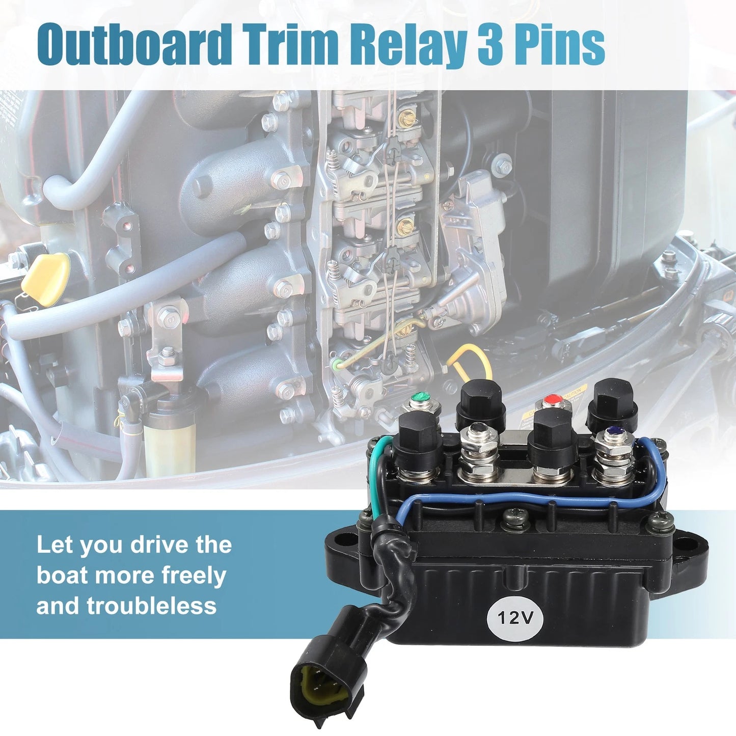Boat Power Relay Assy Trim Relay for Yamaha