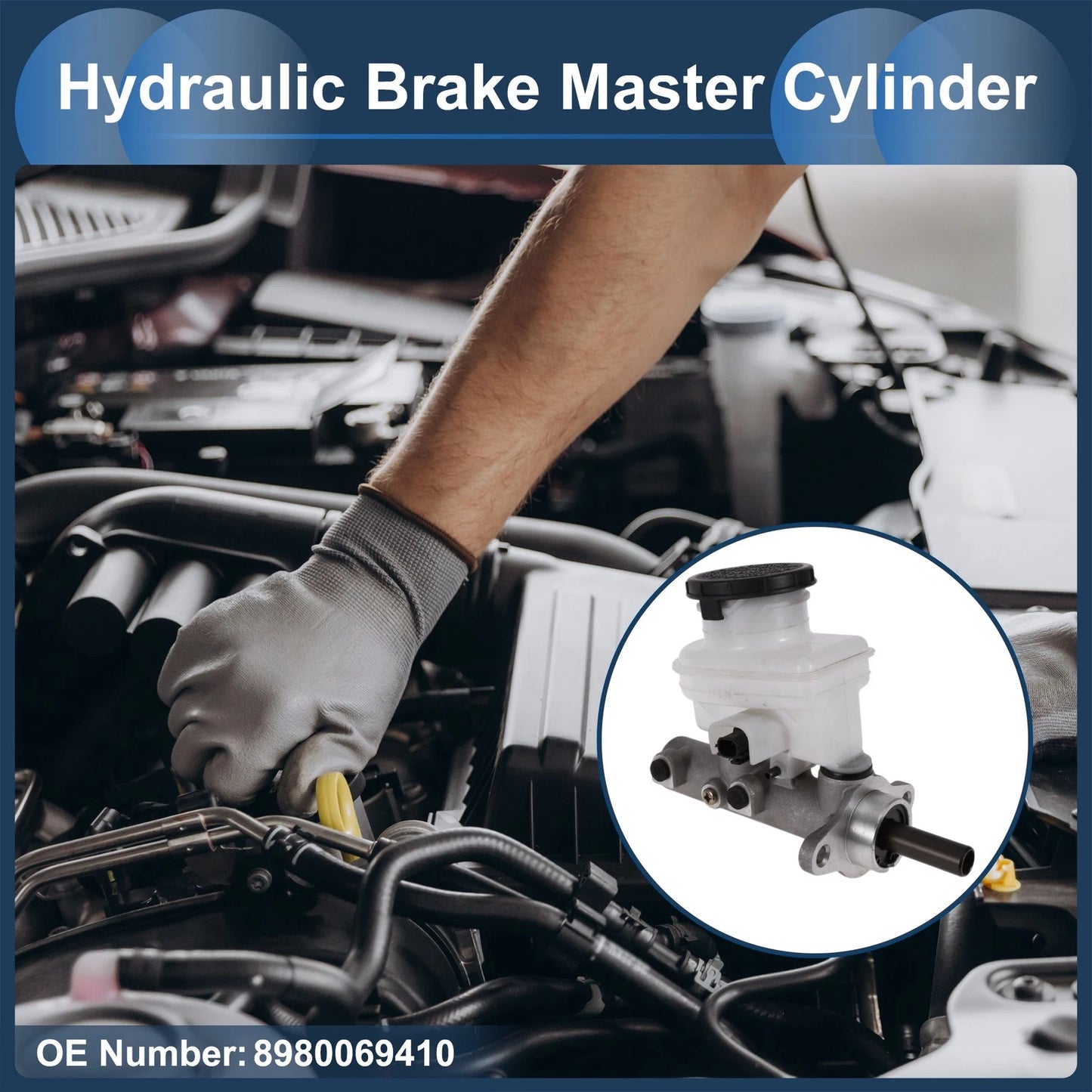 Brake Master Cylinder with Reservoir for Isuzu D-Max (2007-2011)