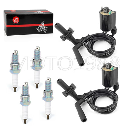 Ignition Coil Spark Plug Cap for HONDA Shadow Spirit 1100 VT1100 (1996-2007)