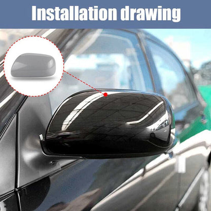 White Rear View Mirror Housing Cap for Toyota Corolla (2007–2013)