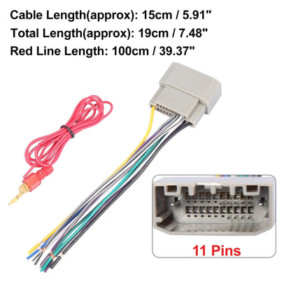 Wiring Harness Set for Chrysler Car Stereo CD Player Radio Adapter