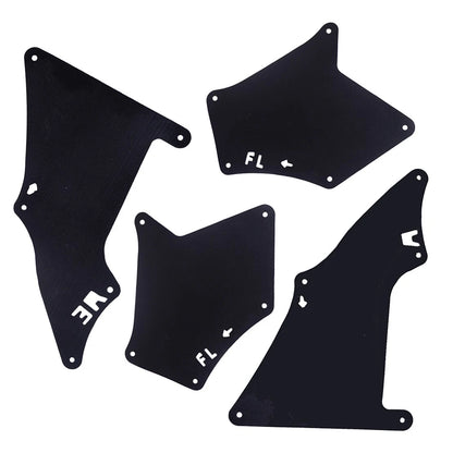 4 x Mud Flap Splash Guards for Toyota Land Cruiser Prado (2003-2019)