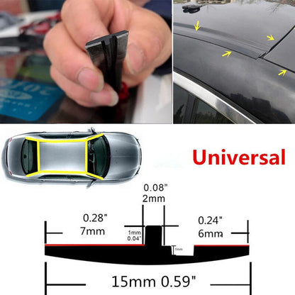 Rubber Seal Trim Molding Strip Roof Door Edge Lock Protector All Weather