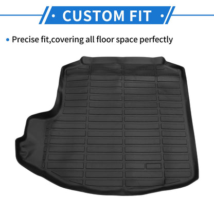 Cargo Liner Rear Trunk Mat for Toyota Crown (2023-2025) Long Stripe Pattern