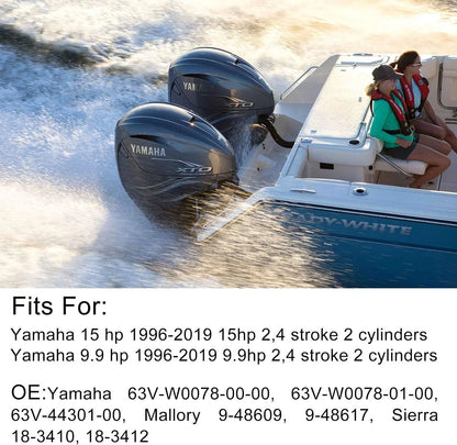 9.9 15HP Water Pump Impeller for Yamaha Outboards