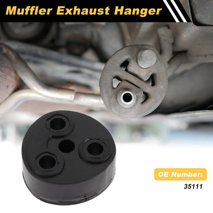 Muffler Exhaust Hanger Black 1 Pc for Toyota 4Runner (1985–1993)
