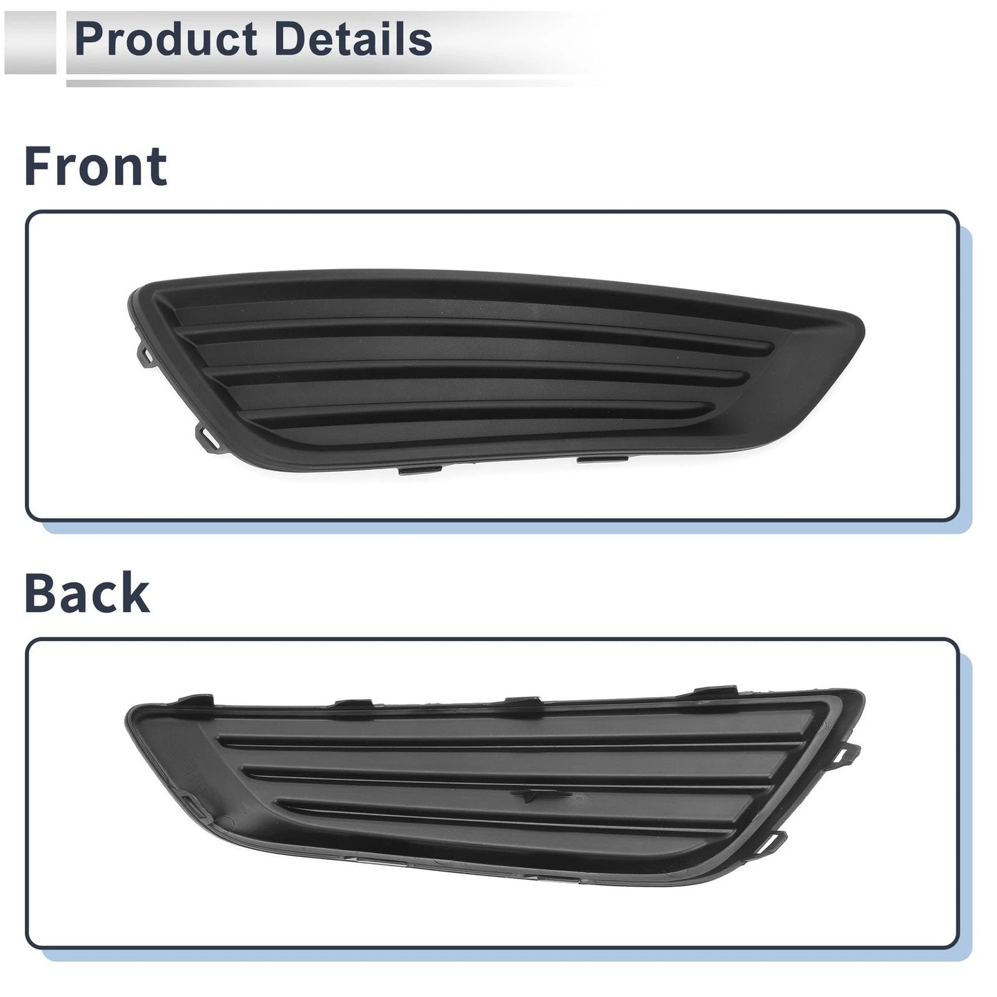 Fog Light Grill for Ford Focus (2015-2018)