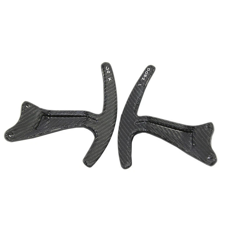Real Carbon Fiber Steering Wheel Shift Paddle Fit For Maserati GranTurismo GT