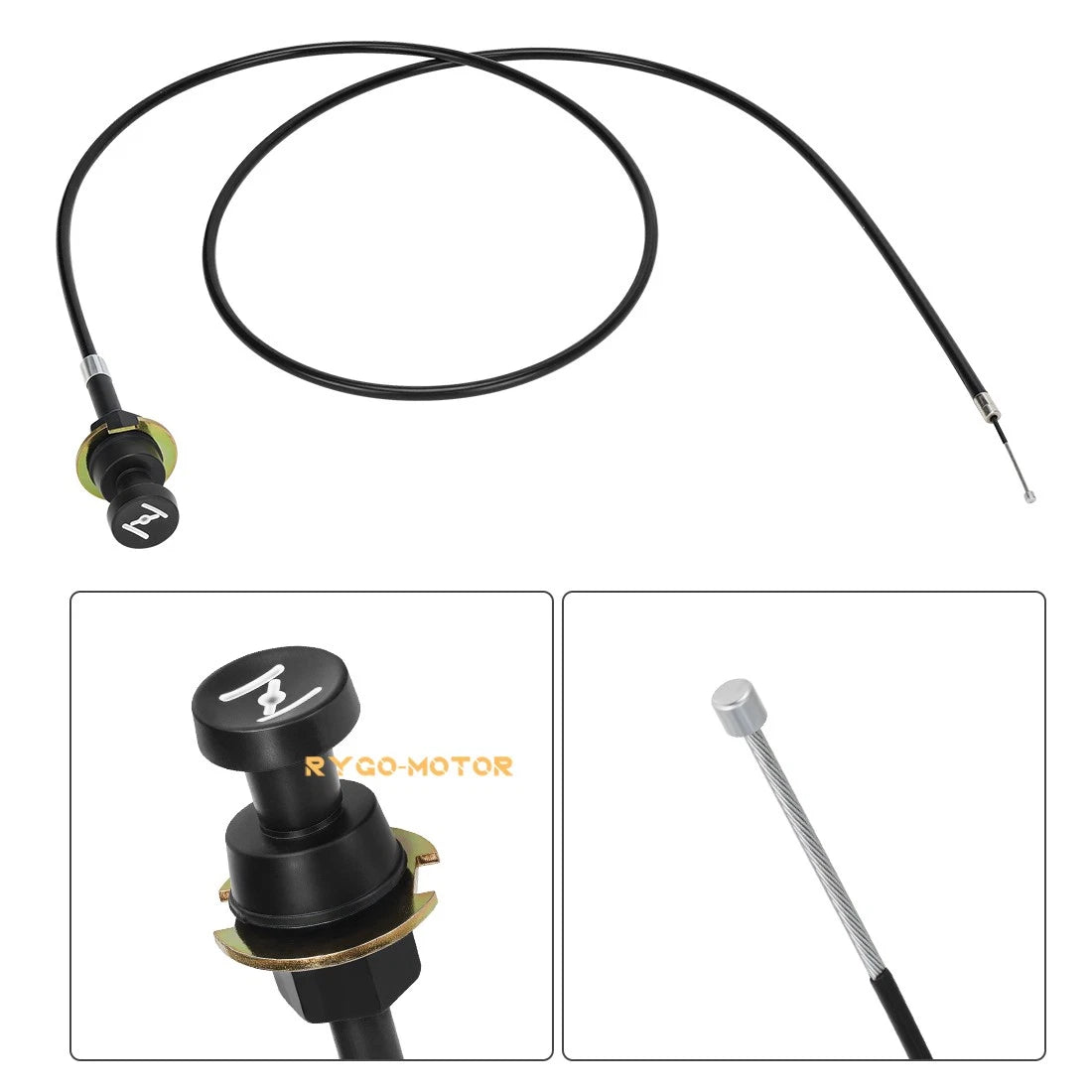 Starter Choke Cable Yamaha Tri-Moto 125 YT125 YT175 (1980-1985)