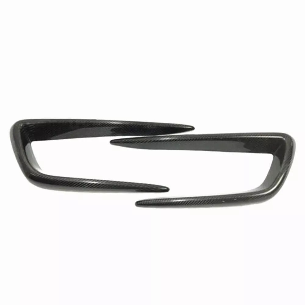 Carbon Fiber Front Bumper Air Vent Trim Cover for Honda Civic FD2 (2006-2011)