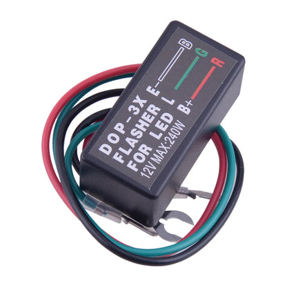 3Pin LED Turn Signal Blinker Relay for Motorcycle ATV UTV SUV