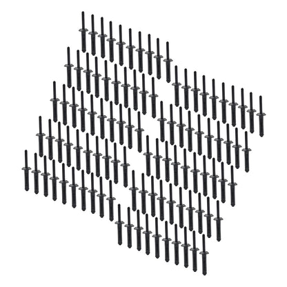 100Pc 1/4" Hole Flare Bumper Rivet Clips for Chrysler Jeep (2007-2018)