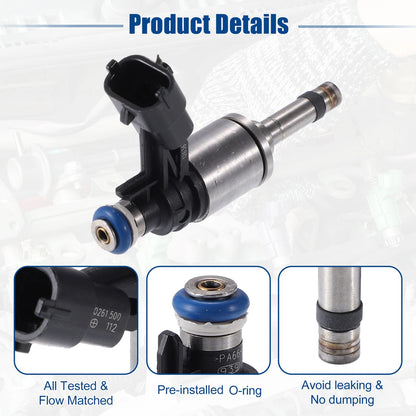 Fuel Injector Nozzle 4 Pcs for Buick Regal 2.0L (2011–2013)
