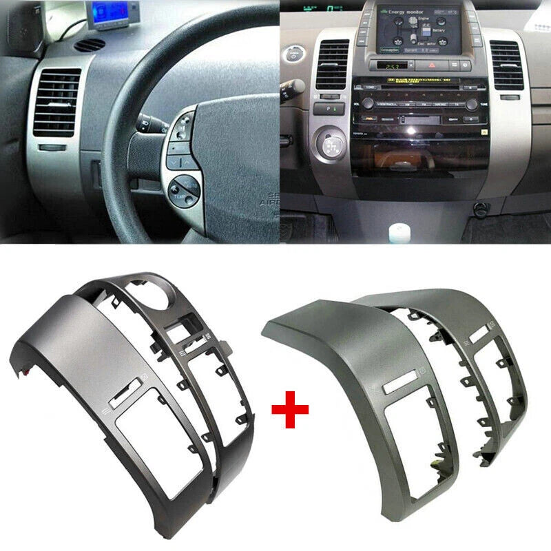 A/C Dash Air Vent Panel Cover Trim Set for 2004-2009 Toyota Prius