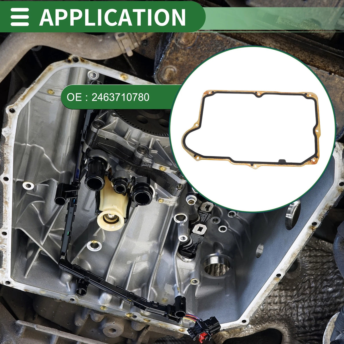 Car Oil Pan Gasket for Mercedes-Benz CLA250 (2014-2017)