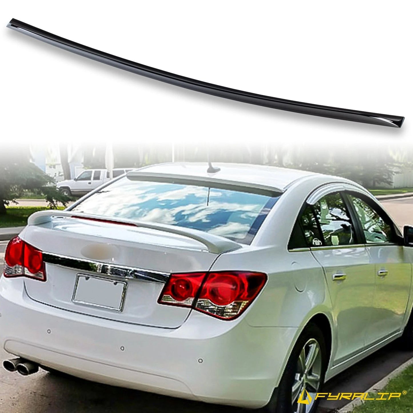 Black Roof Spoiler for CHEVY Cruze (2011-2016)