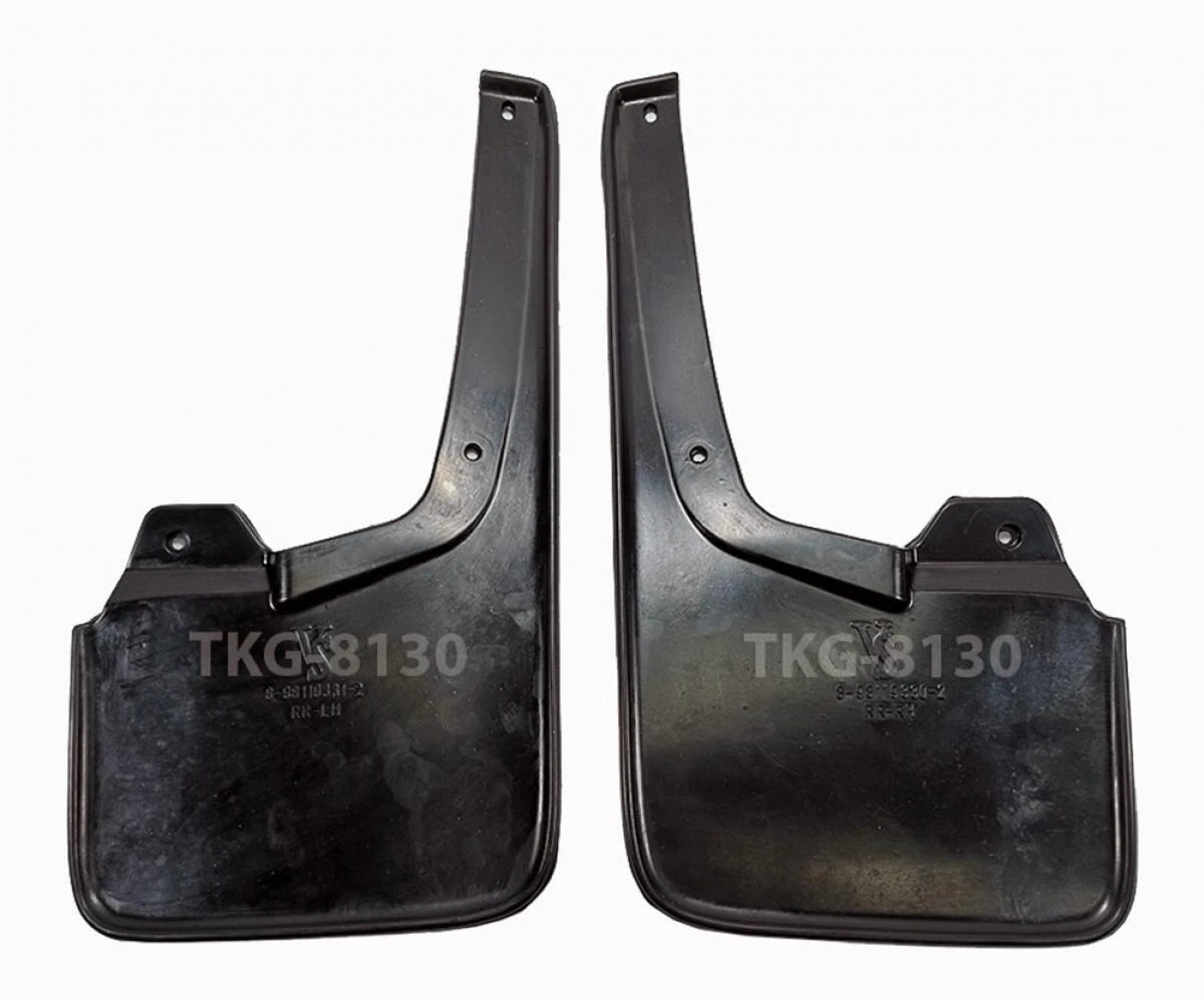 2 x Rear Splash Guards for Isuzu D-Max (2WD) (2012-2015)