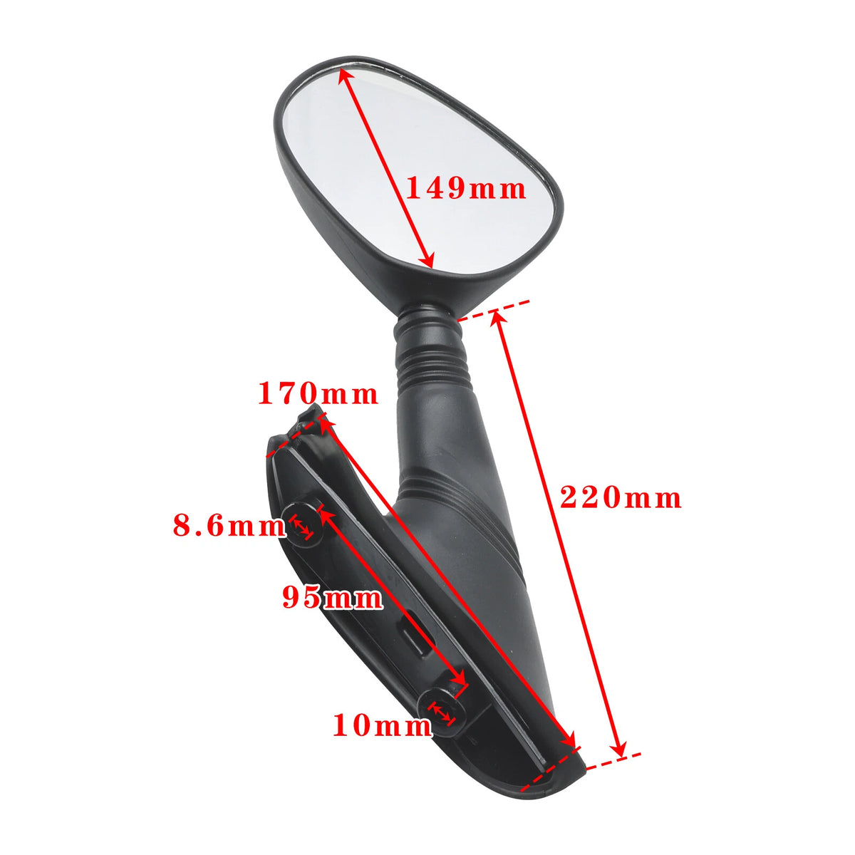 Mirrors Pair for PIAGGIO / VESPA X9 125 180 200 250 500 (2000-2003)