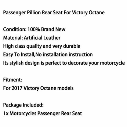 Rear Pillion Seat for Victory Octane (2017)