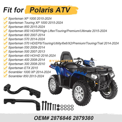 Hand Wind Guard Mount for Polaris Sportsman 450 570 800 850 1000 XP