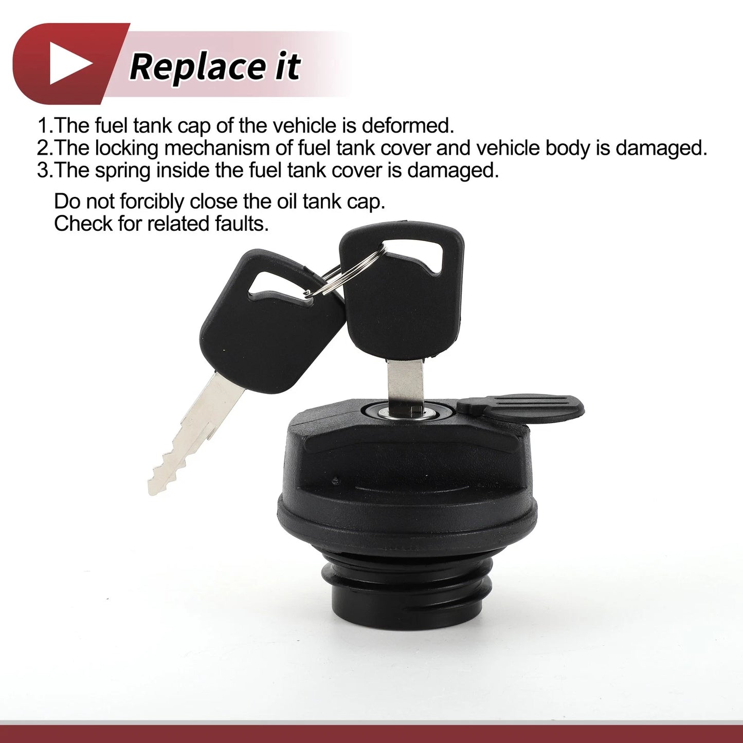 Locking Gas Cap for SUZUKI APV CARRY with 2 Keys
